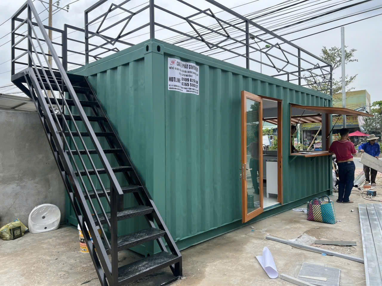 Container Cafe 20 Feet - Cao Lê Phát