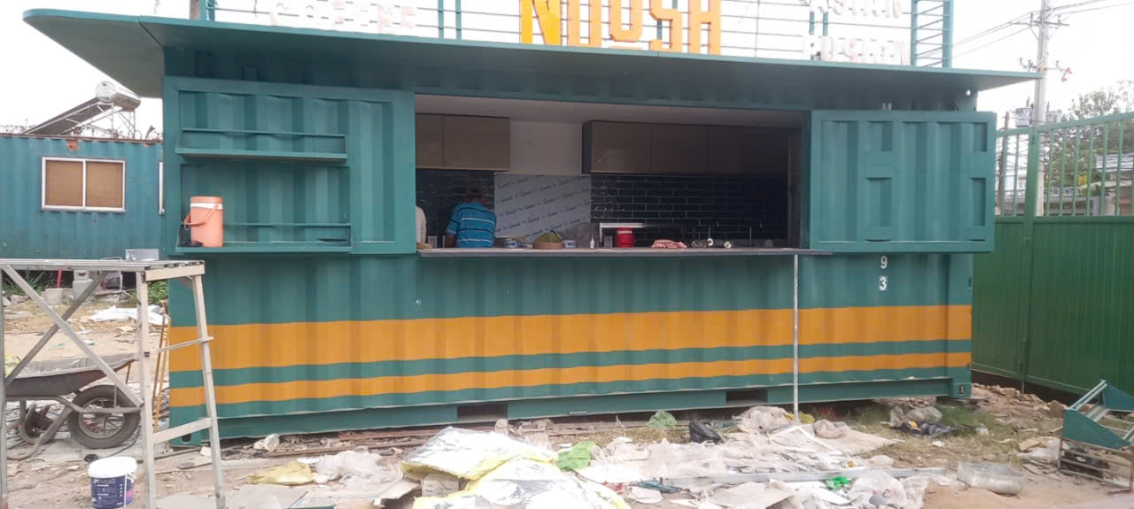 Container Cafe 20 Feet - Cao Lê Phát