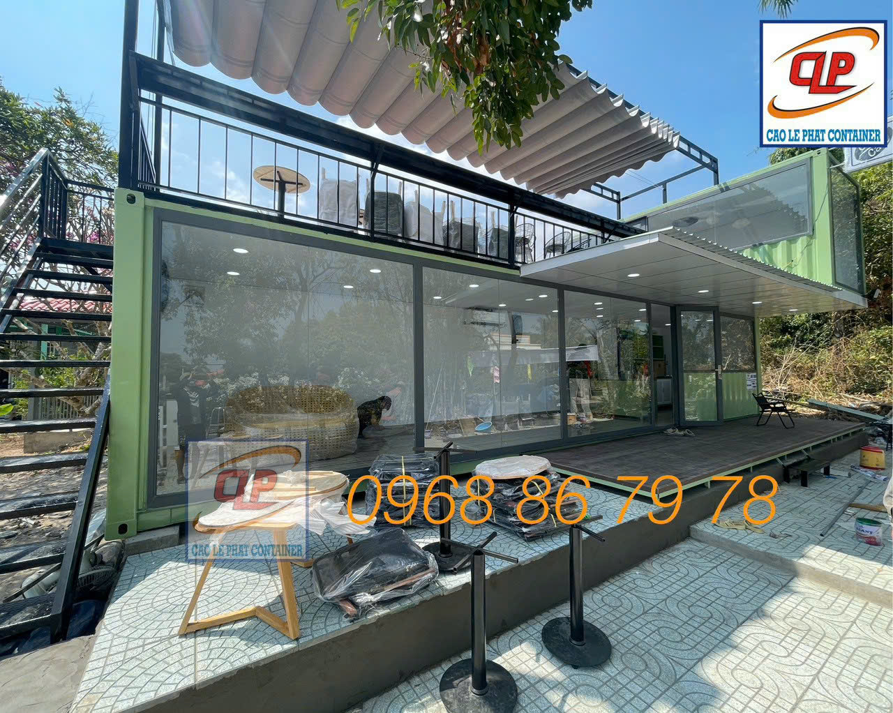Container Cafe 40 Feet - Cao Lê Phát