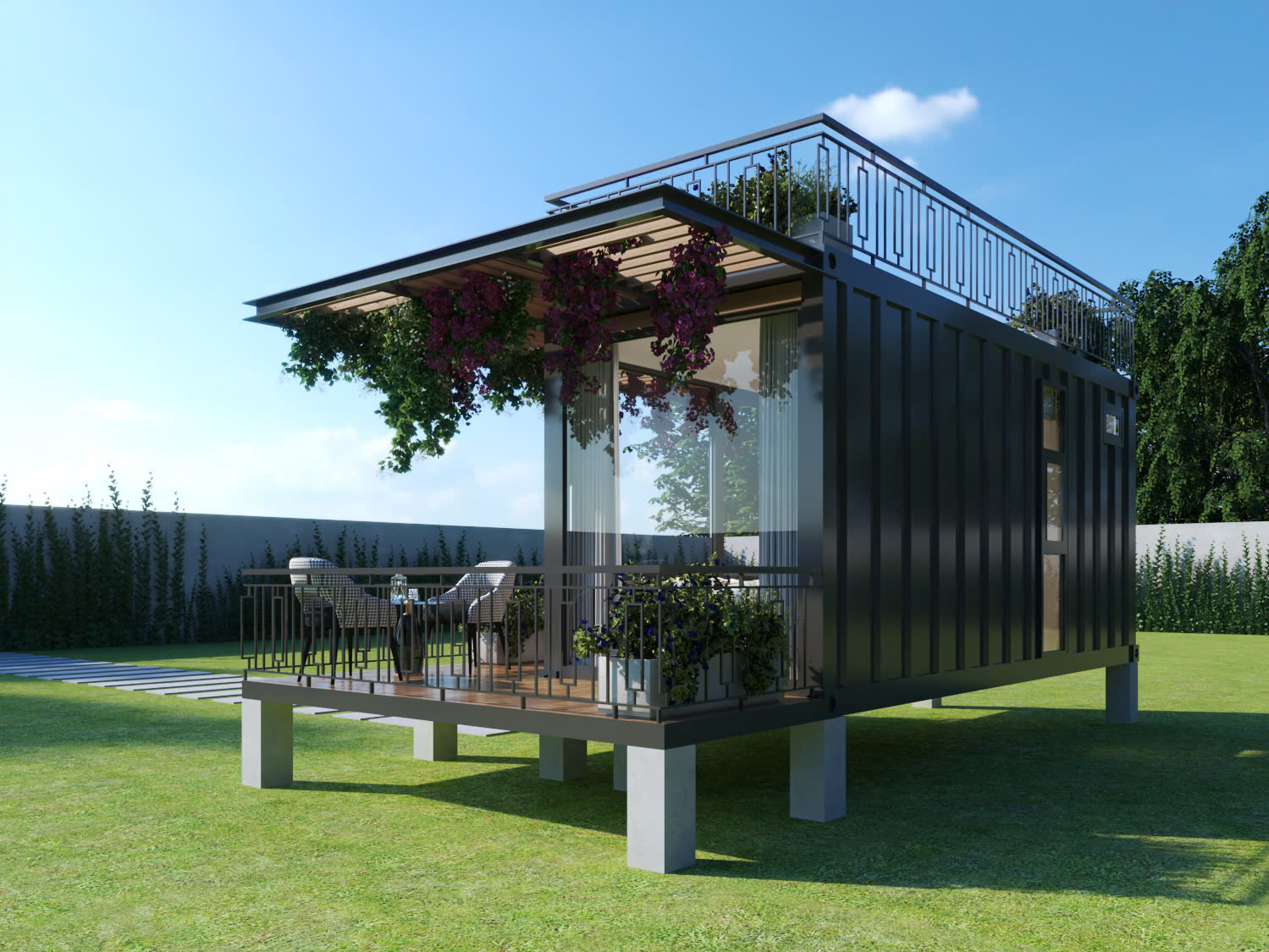 Homestay Container 20 Feet - Cao Lê Phát