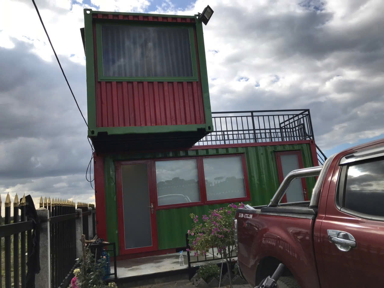 Khu nghỉ dưỡng homestay container quy mô lớn