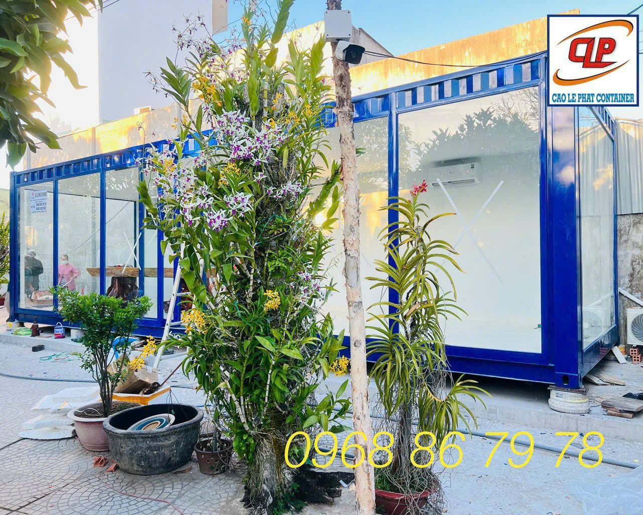 Chi tiết nội thất container văn phòng