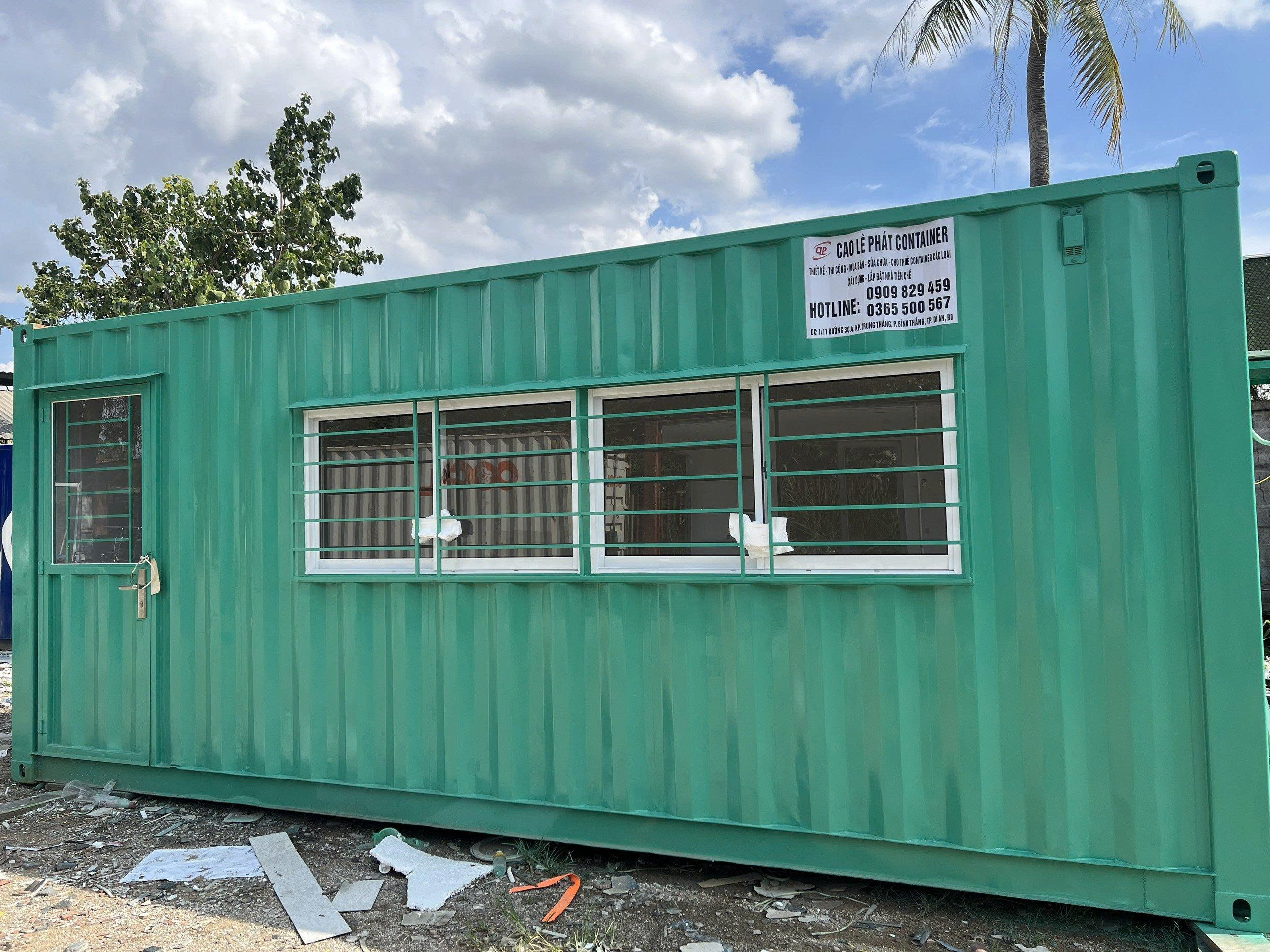 Container văn phòng 40 feet đầy đủ tiện nghi